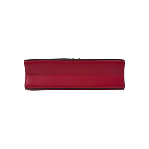Gucci Red Smooth Calfskin Leather Zumi Shoulder Bag