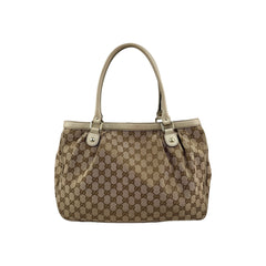 Gucci Sukey Beige Cloth Handbag