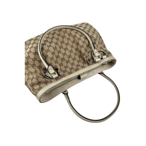 Gucci Sukey Beige Cloth Handbag