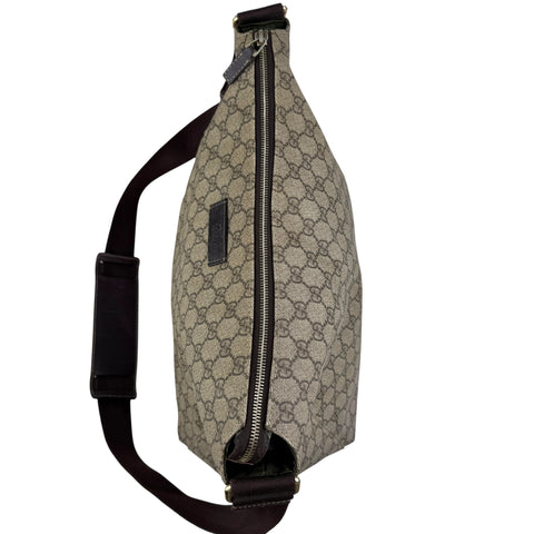 gucci beige gg supreme coated canvas baby diaper bag top