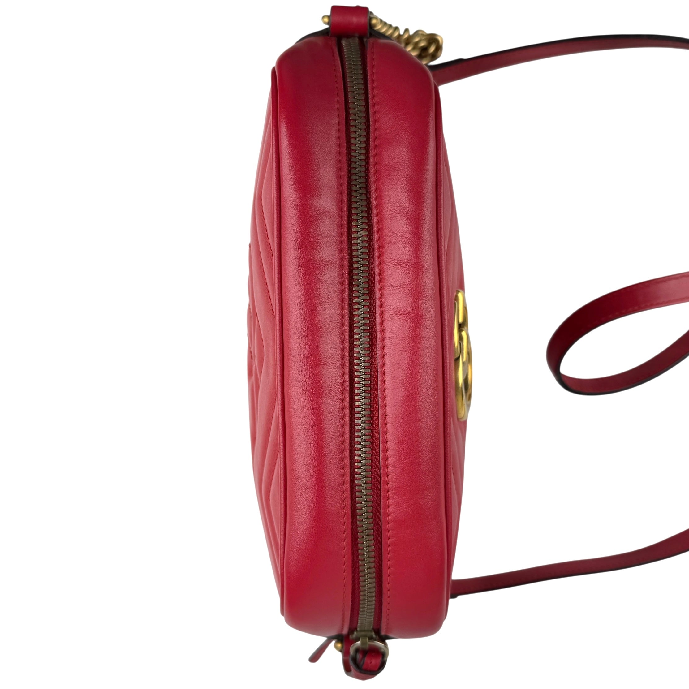 gucci gg marmont matelasse shoulder bag top