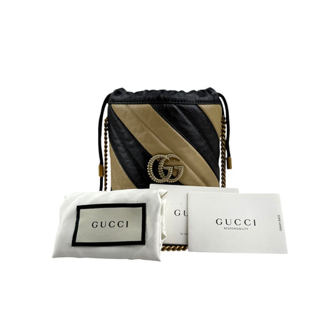 gucci gg marmont mini bucket bag accessory