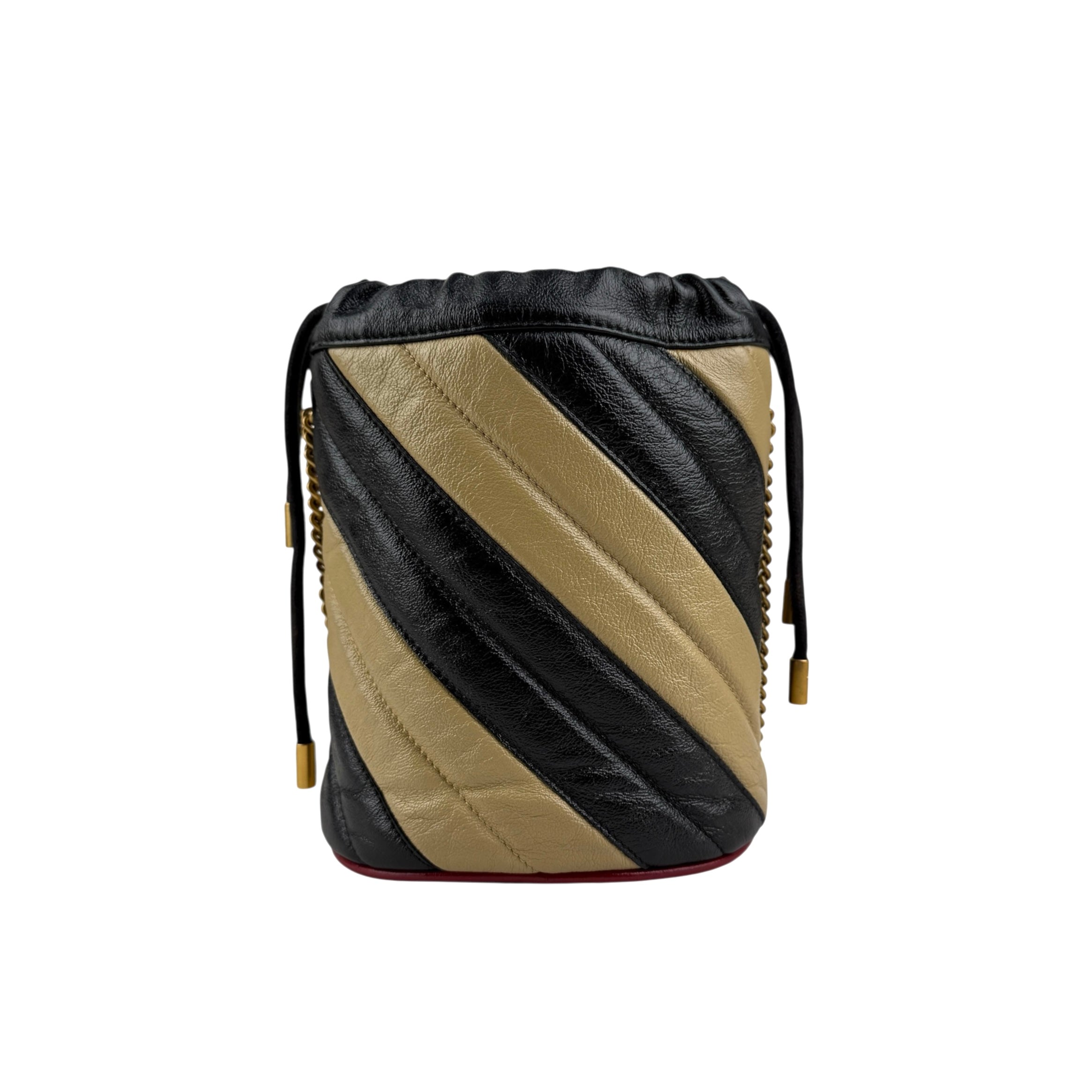 gucci gg marmont mini bucket bag back