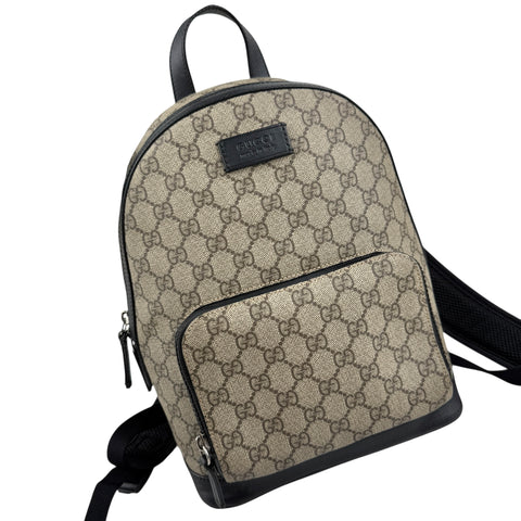 gucci junior gg supreme backpack beige left front 45