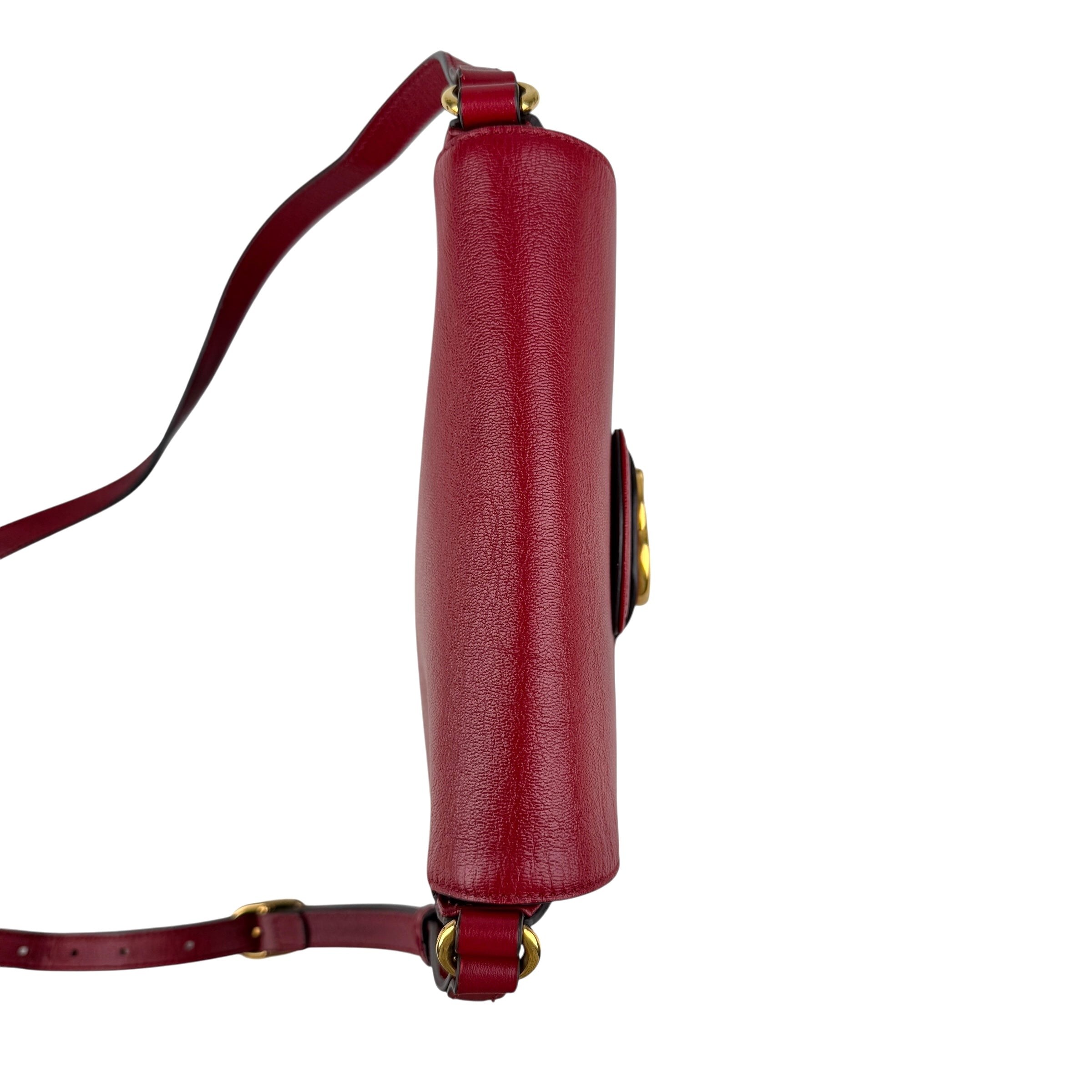 gucci red gg dahlia messenger bag top