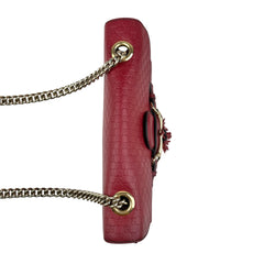 gucci red microguccissima leather medium emily chain shoulder bag top