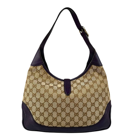 gucci web canvas jackie shoulder bag back