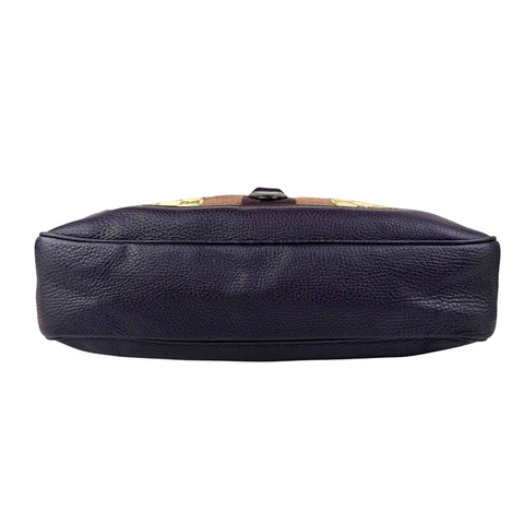 gucci web canvas jackie shoulder bag bottom