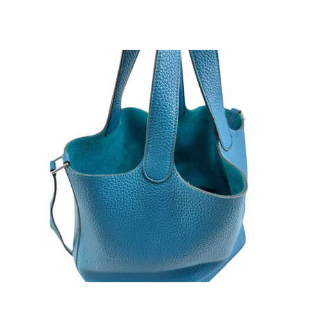 Hermes 22 Colvert Clemence Leather Picotin Lock Bag