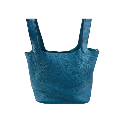 Hermes 22 Colvert Clemence Leather Picotin Lock Bag