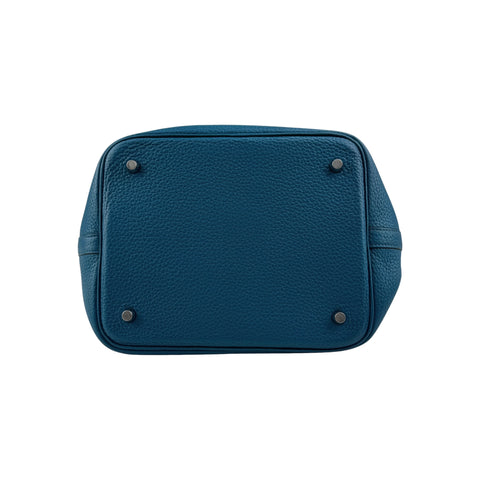 Hermes 22 Colvert Clemence Leather Picotin Lock Bag