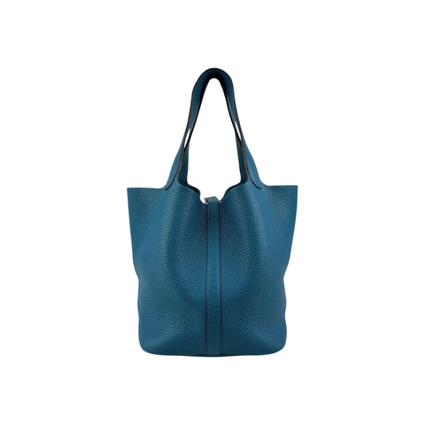 Hermes 22 Colvert Clemence Leather Picotin Lock Bag