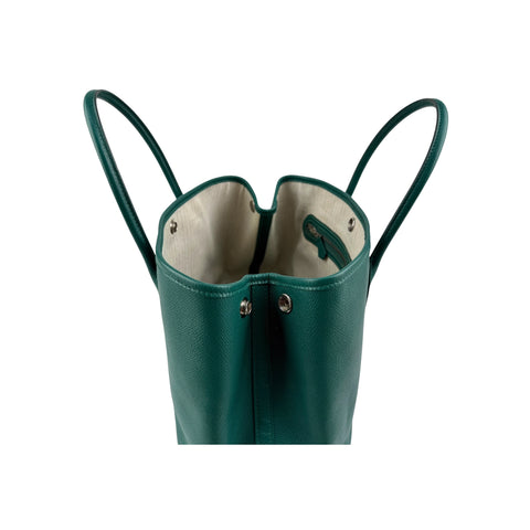 Hermès Green Negonda Leather Garden Party Tote Bag