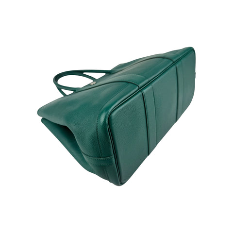 Hermès Green Negonda Leather Garden Party Tote Bag