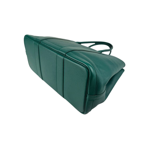 Hermès Green Negonda Leather Garden Party Tote Bag