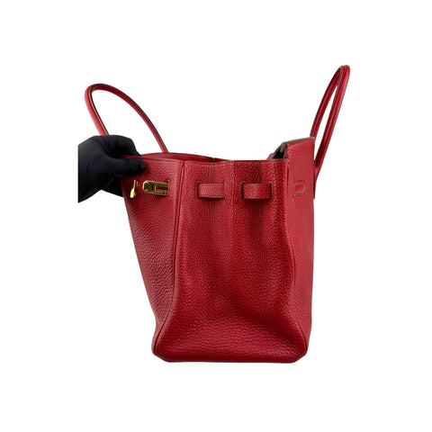 Hermès Rouge Grenat Togo Birkin 35 Gold Hardware