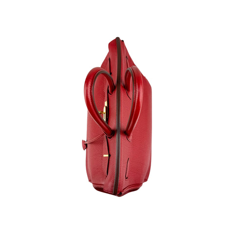 Hermès Rouge Grenat Togo Birkin 35 Gold Hardware
