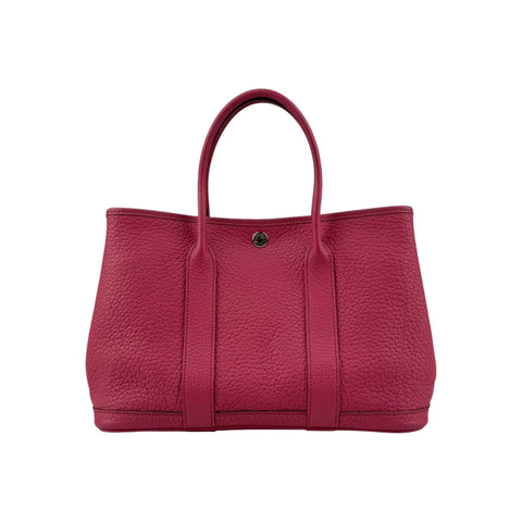Hermes Tosca Negonda Leather Garden Party 30 Bag