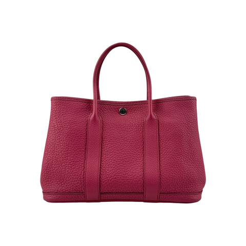 Hermes Tosca Negonda Leather Garden Party 30 Bag
