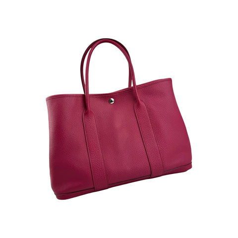 Hermes Tosca Negonda Leather Garden Party 36 Bag