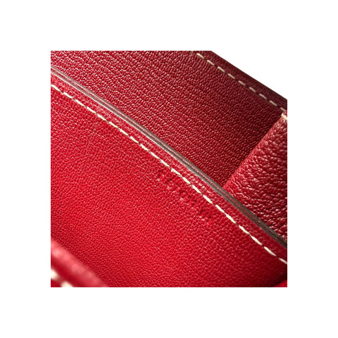 Hermes Veau Sombrero Sac Roulis 23 Rouge