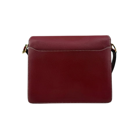Hermes Veau Sombrero Sac Roulis 23 Rouge