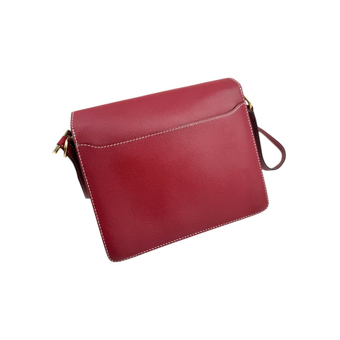Hermes Veau Sombrero Sac Roulis 23 Rouge