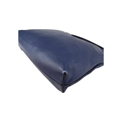 Loewe Calfskin Flamenco Knot Hobo Navy