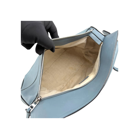 Loewe Calfskin Puzzle Bag Stone Blue
