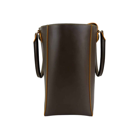 Loewe Contrast-Stitched Anagram Tote Bag