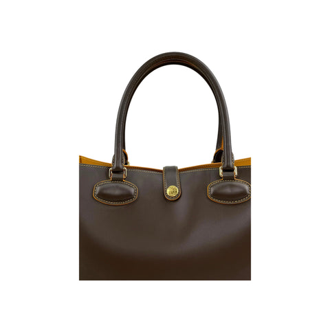 Loewe Contrast-Stitched Anagram Tote Bag