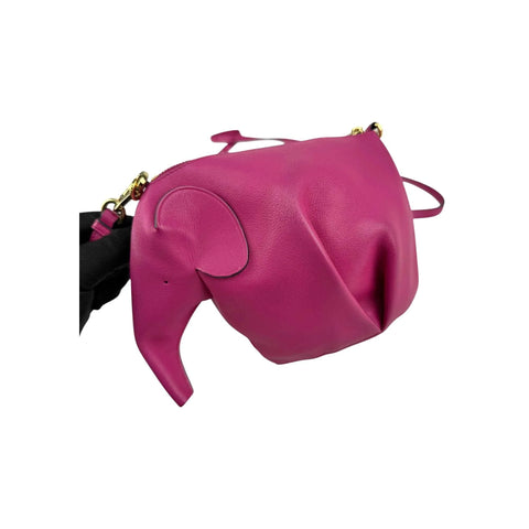 Loewe Elephant Mini Crossbody Bag Pink