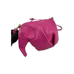 Loewe Elephant Mini Crossbody Bag Pink