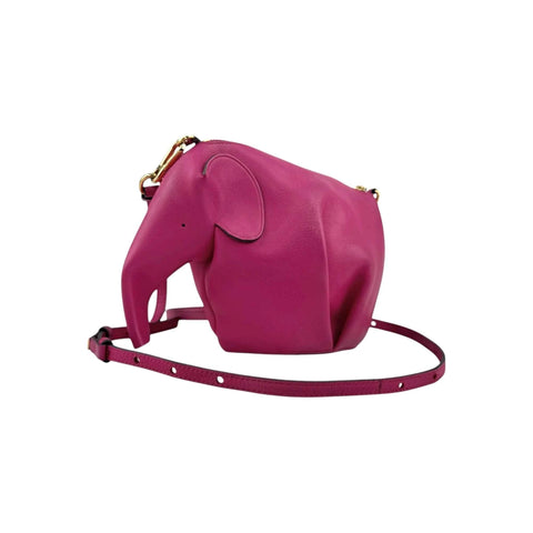Loewe Elephant Mini Crossbody Bag Pink