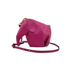Loewe Elephant Mini Crossbody Bag Pink