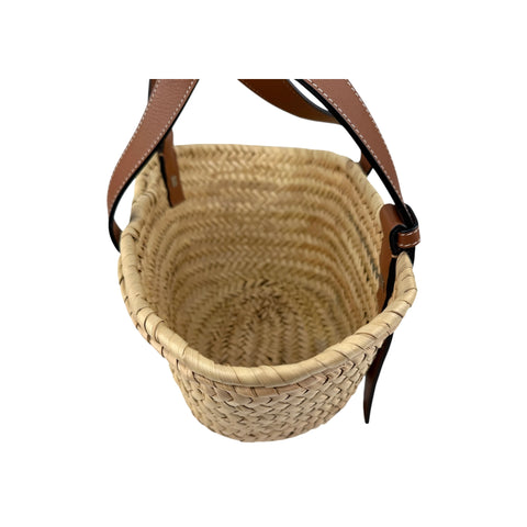 Loewe Raffia Basket Tote Bag