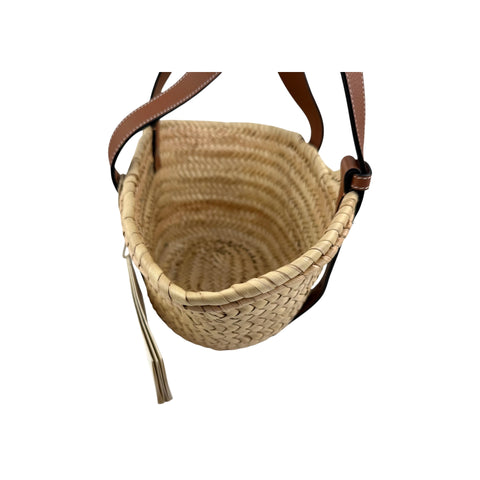 Loewe Raffia Basket Tote Bag