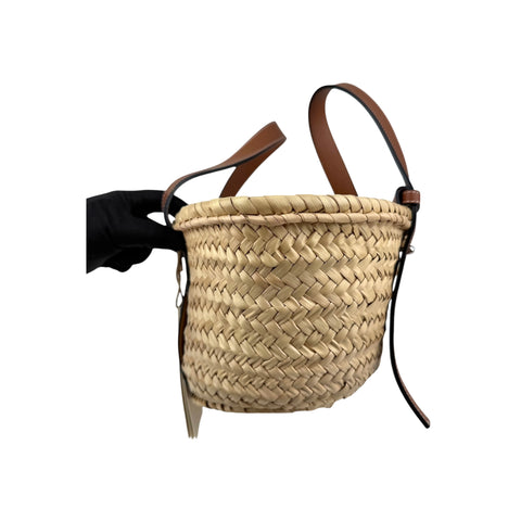 Loewe Raffia Basket Tote Bag