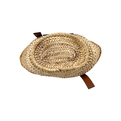 Loewe Raffia Basket Tote Bag