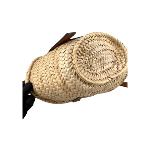 Loewe Raffia Basket Tote Bag