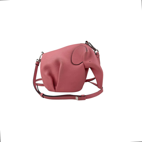 loewe elephant leather crossbody bag front