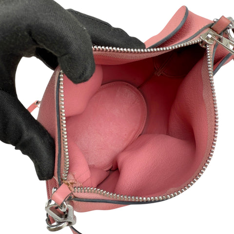 loewe elephant leather crossbody bag inside