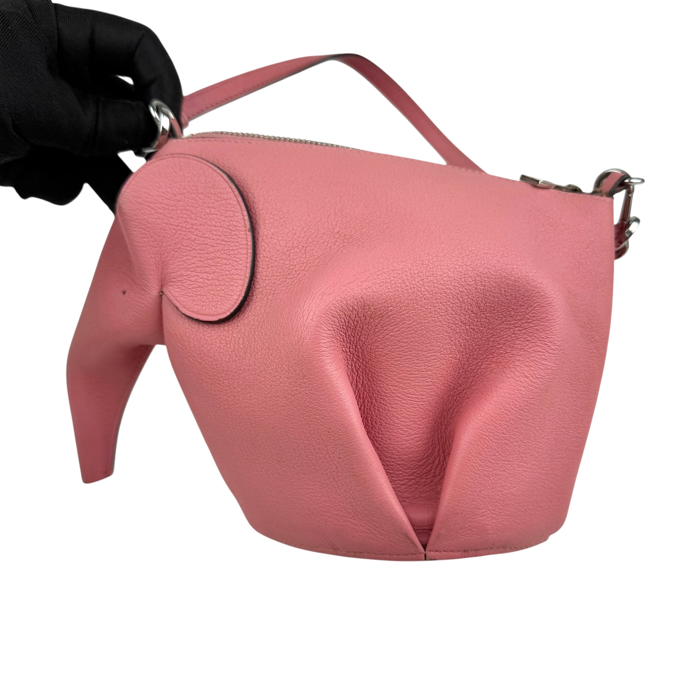 loewe elephant leather crossbody bag left back 45