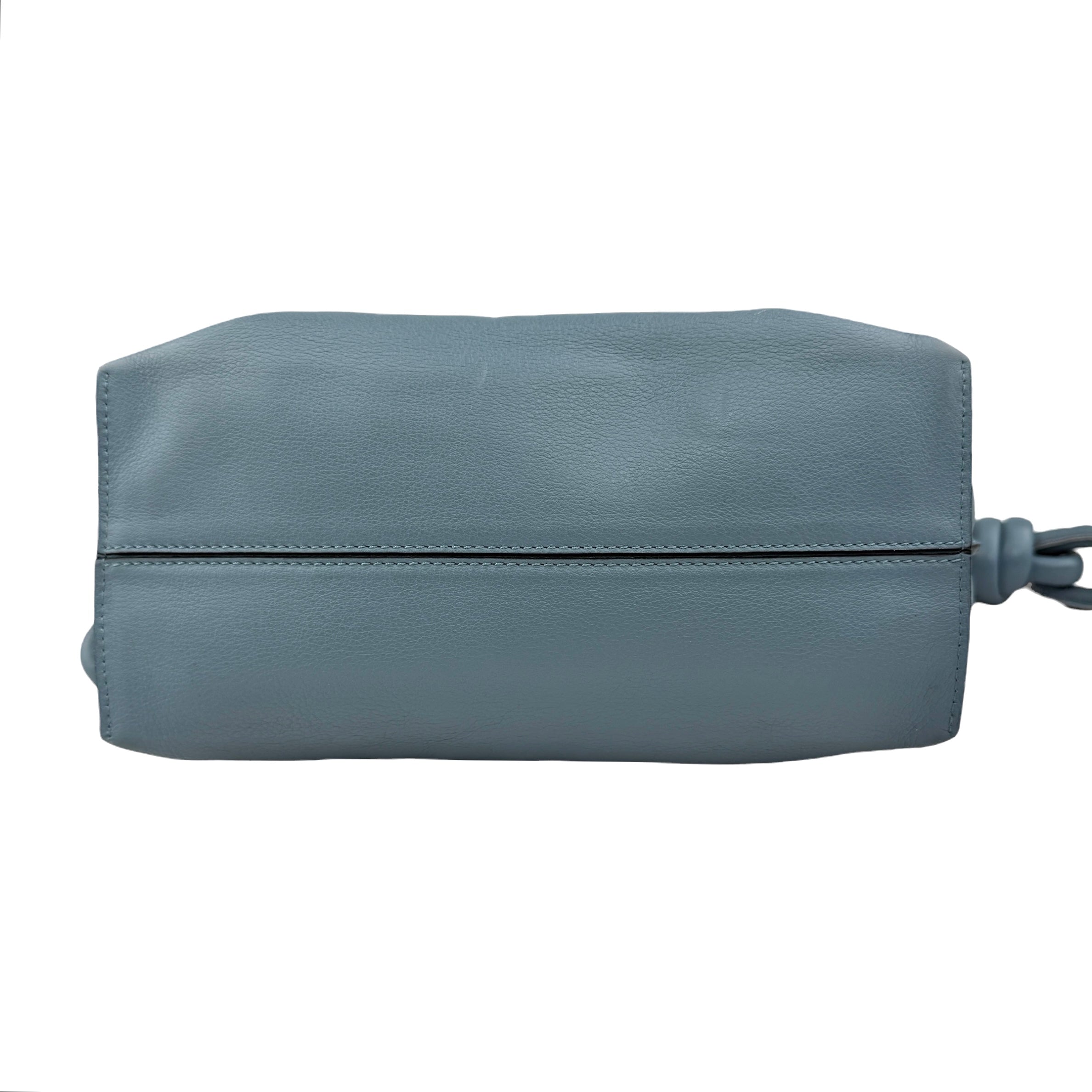 loewe flamenco mini napa drawstring clutch bag bottom
