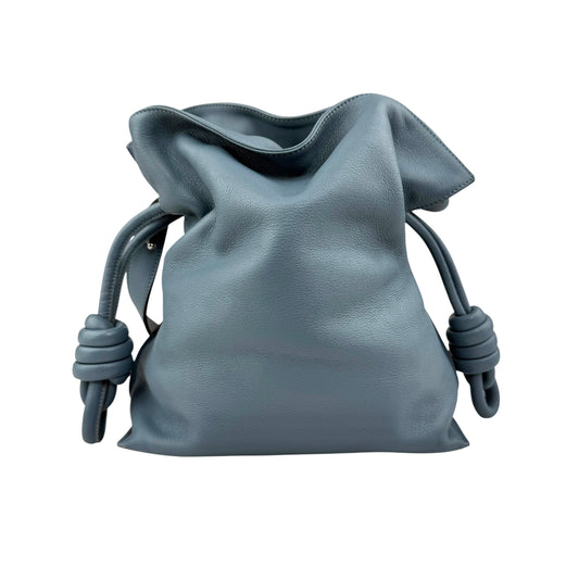 loewe flamenco mini napa drawstring clutch bag front
