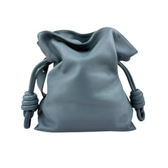 loewe flamenco mini napa drawstring clutch bag front