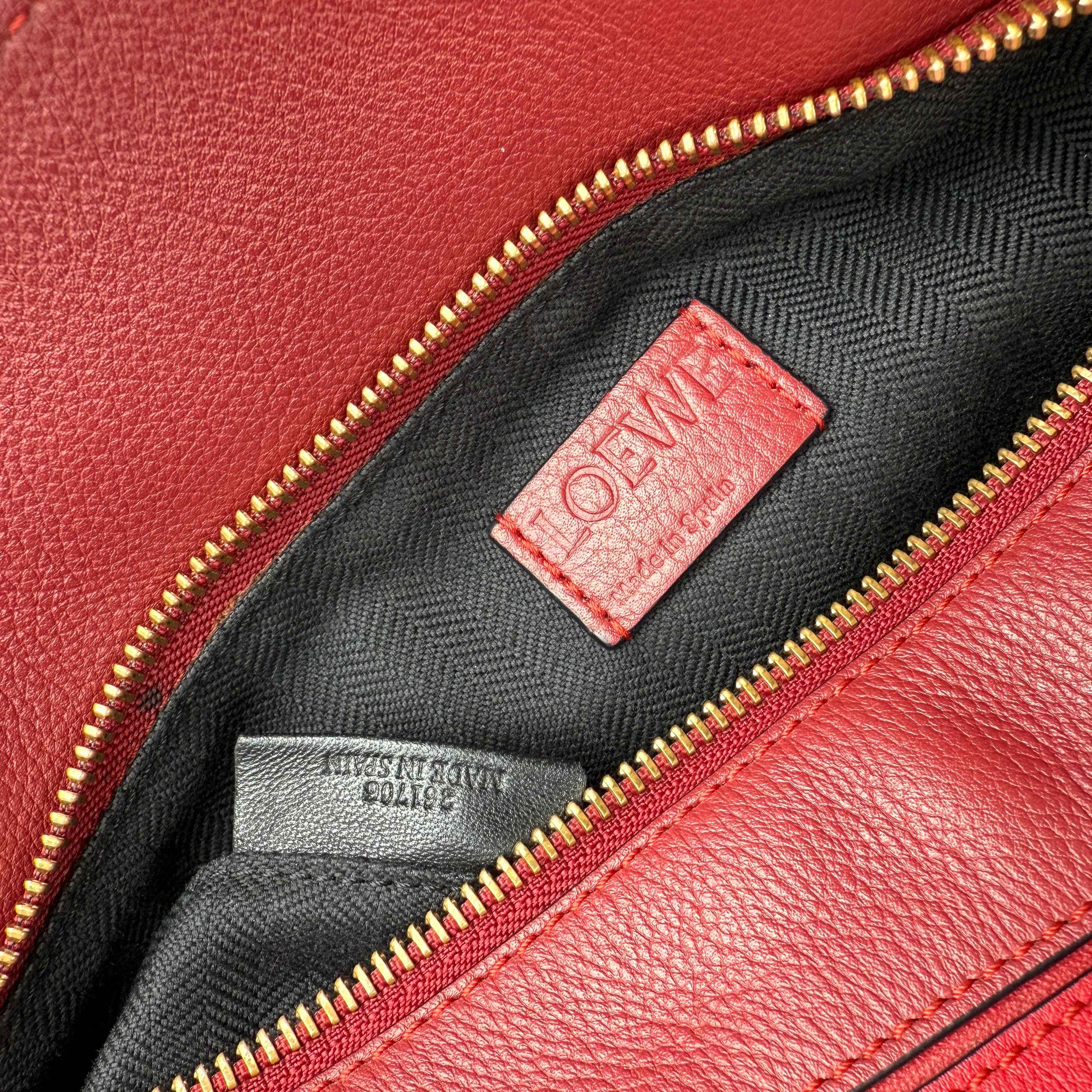 Loewe Medium Tricolor Calfskin Puzzle satchel