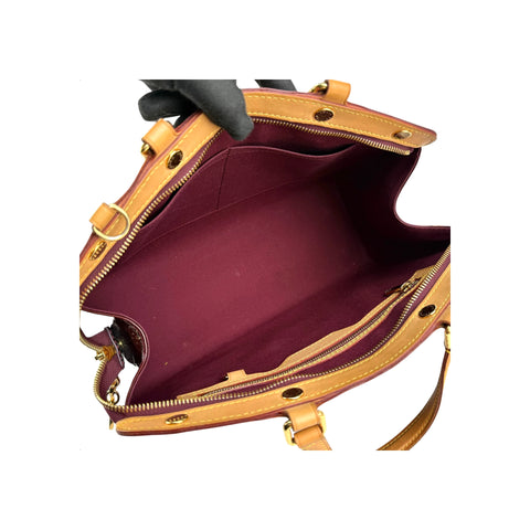 Louis Vuitton Amethyst Monogram Vernis Brea MM Bag