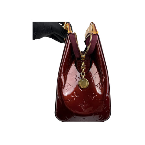 Louis Vuitton Amethyst Monogram Vernis Brea MM Bag