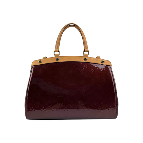 Louis Vuitton Amethyst Monogram Vernis Brea MM Bag